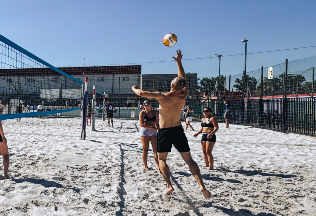 Beach volejbal - hra 2