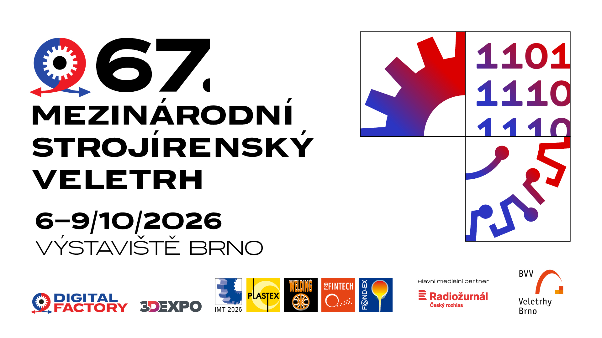Navštivte nás na Mezinárodním strojírenském veletrhu 2026